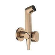 Гигиенический душ со смесителем Hansgrohe Bidette S 29232140 цвет Шлифованная бронза