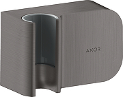 Держатель ручного душа Axor One 45723340 цвет Шлифованный черный хром