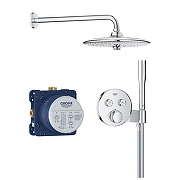 Душевая система Grohe Grohtherm Smartcontrol 34867000 с термостатом цвет Хром