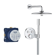 Душевая система Grohe Grohtherm Smartcontrol 34867000 с термостатом цвет Хром-1