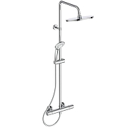 Душевая система Ideal Standard Ceratherm T25 A7627AA с термостатом цвет Хром