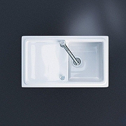 Кухонная мойка Duravit Cassia 86 7513860000 цвет Белый глянцевый-2