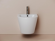 Биде Ceramicanova Альба (Alba) CN11006 подвесное цвет Белый-1