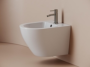 Биде Ceramicanova Альба (Alba) CN11006 подвесное цвет Белый-3