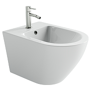 Биде Ceramicanova Вихрь (Whirl) CN11008 подвесное цвет Белый