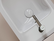 Биде Ceramicanova Вихрь (Whirl) CN11008 подвесное цвет Белый-4