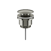 Донный клапан Ceramicanova 70003BN click-clack цвет Никель брашированный
