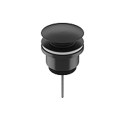 Донный клапан Ceramicanova 70003MBb click-clack цвет Черный матовый-1