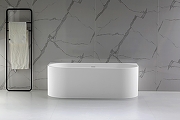 Ванна из искусственного камня Vincea 170х80 VBT-4S07-1700MW цвет Белый матовый-4
