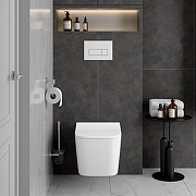 Унитаз подвесной Vitra Metropole Square QuantumFlush 7906B003-6430 цвет Белый с сиденьем Микролифт-5