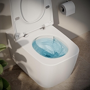 Унитаз подвесной Vitra Metropole Square QuantumFlush 7906B003-6430 цвет Белый с сиденьем Микролифт-6
