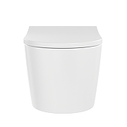 Унитаз подвесной Vitra Metropole Round QuantumFlush 7910B003-6429 цвет Белый с сиденьем Микролифт-1