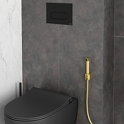 Гигиенический душ Vitra A4574725 цвет Брашированное золото-3