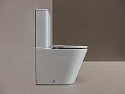 Унитаз-компакт Ceramicanova Ореол (Highlight) CN1802T-B цвет Белый без бачка с сиденьем Микролифт-3