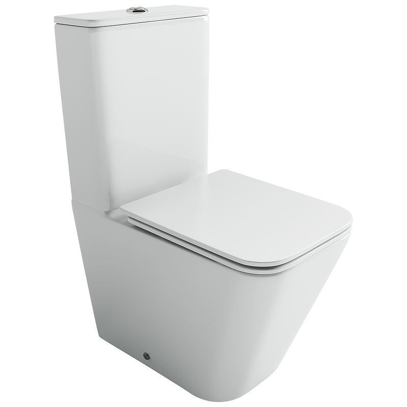 Унитаз-компакт Ceramicanova Кубик (Cubic) CN1803T-B 