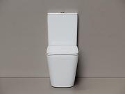 Унитаз-компакт Ceramicanova Кубик (Cubic) CN1803T-B цвет Белый без бачка с сиденьем Микролифт-2