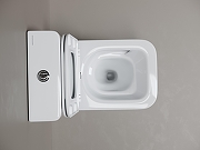 Унитаз-компакт Ceramicanova Кубик (Cubic) CN1803T-B цвет Белый без бачка с сиденьем Микролифт-6