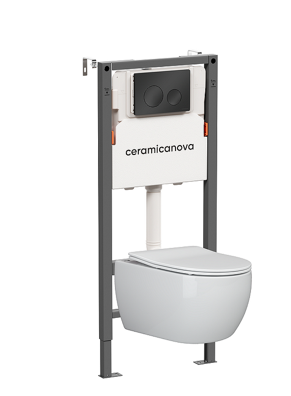 Унитаз с инсталляцией Ceramicanova Игра (Play) CN3001_121001MB 