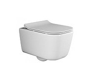 Унитаз с инсталляцией Ceramicanova Новый день (New day) CN3005_121001MB цвет Белый с сиденьем Микролифт и клавишей смыва цвет Черный матовый-1