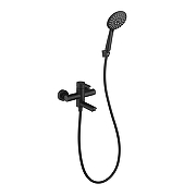 Смеситель для ванны РМС SUS124BL-009E цвет Черный матовый-6