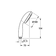 Ручной душ Grohe Vitalio 26189000 цвет Хром-1