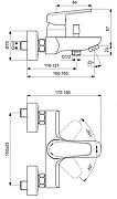 Смеситель для ванны Ideal Standard I.Life BD046AA цвет Хром-1