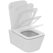 Унитаз подвесной Ideal Standard Blend Cube T368601+T521101 цвет Белый с сиденьем Микролифт-4