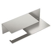 Держатель туалетной бумаги Boheme Qubic 10721-2-NB цвет Брашированный никель