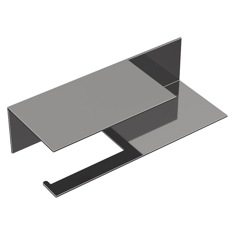Держатель туалетной бумаги Boheme Qubic 10721-2-SGM 