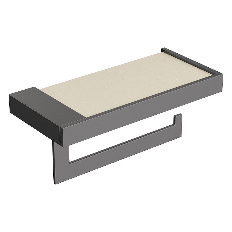 Держатель туалетной бумаги Boheme Qubic 10721-GM 