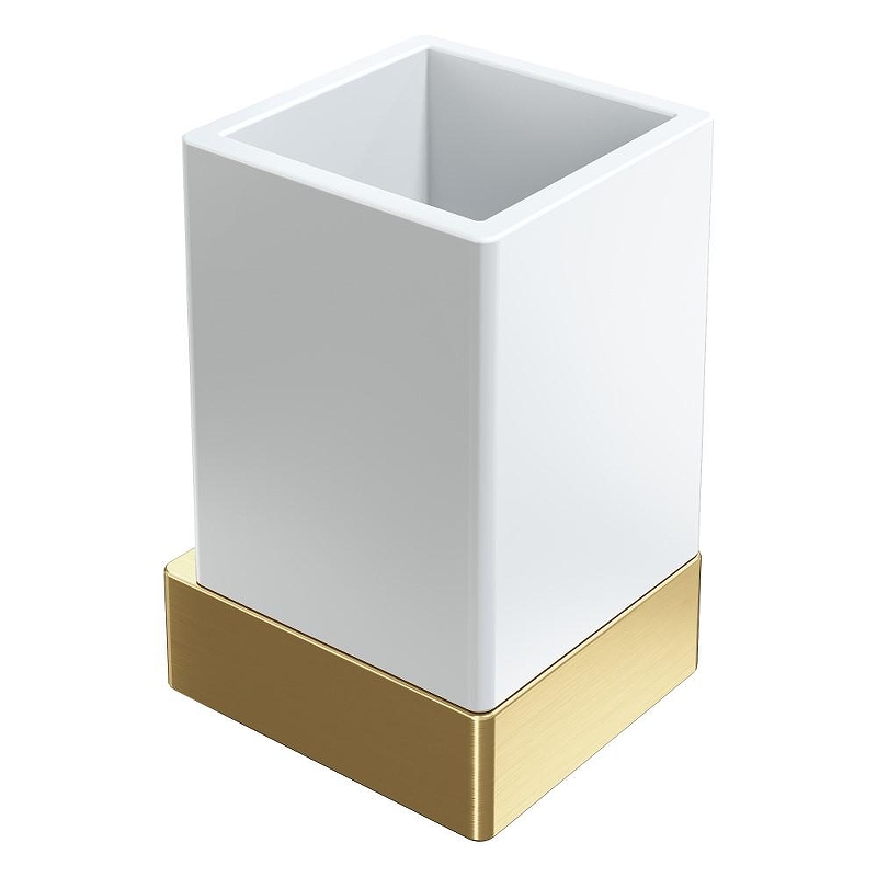 Стакан для зубных щеток Boheme Qubic 10724-MG 
