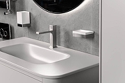 Стакан для зубных щеток Boheme Qubic 10724-NB цвет Брашированный никель-1