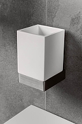 Стакан для зубных щеток Boheme Qubic 10724-NB цвет Брашированный никель-2