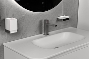 Стакан для зубных щеток Boheme Qubic 10724-NB цвет Брашированный никель-4