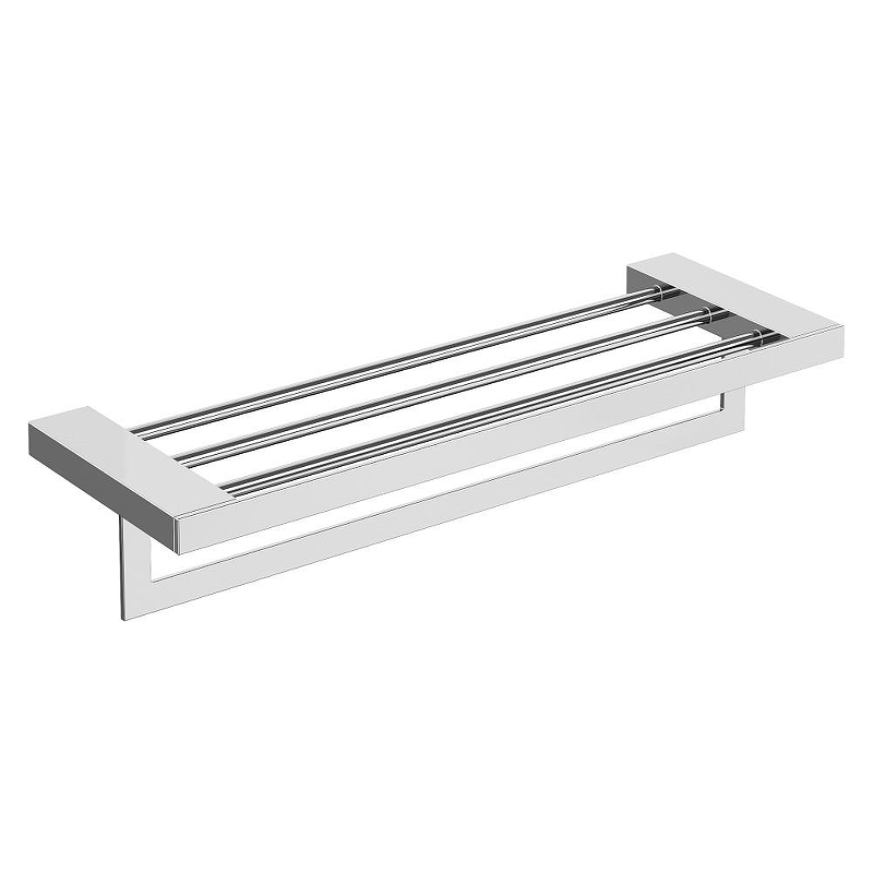 Полка для полотенец Boheme Qubic 10737-CR 