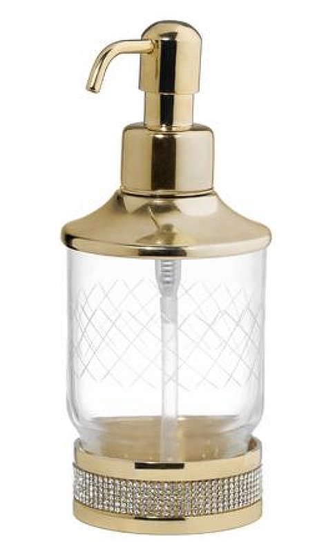 Дозатор для жидкого мыла Boheme Royal Cristal 10929-ROYALE-GOLD 