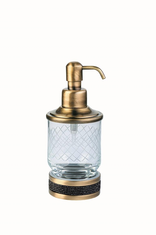 Дозатор для жидкого мыла Boheme Royal Cristal 10929-ROYALE-BR-B 