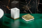Мыльница Boheme Qubic 10960-MG цвет Золото матовое-2