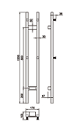 Электрический полотенцесушитель Boheme Duo 728-MG цвет Золото матовое-3