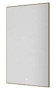 Зеркало Boheme Modern 60 569-MG с подсветкой цвет Золото матовое с сенсорным выключателем и подогревом