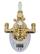 Душевая система Migliore King 32880 с термостатом цвет Золото-1