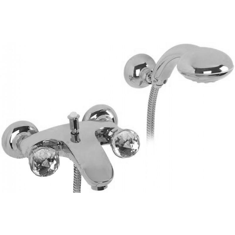 Смеситель для ванны Migliore Korona Swarovski ML.KRN-4702.CR 