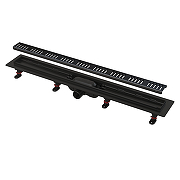 Душевой лоток Alcaplast APZ10BLACK-750M с решеткой цвет Черный матовый
