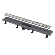 Душевой лоток Alcaplast APZ10-850M с решеткой цвет Хром матовый