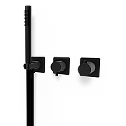 Смеситель для душа Remer X-Style XT97D3QPWBGM с термостатом цвет Оружейная сталь