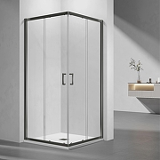 Душевой уголок RGW Passage (Пассаж) PA-39Gr 80х80 03083988-110 профиль Серый стекло прозрачное