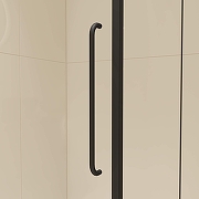 Душевой уголок RGW Classic (Класcик) CL-046B 90х70 350904697-24 профиль Черный стекло матовое-сатинат-1