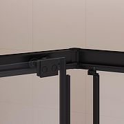 Душевой уголок RGW Passage (Пассаж) PA-86B 90х90 38088699-14N профиль Черный стекло прозрачное-5