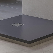Душевой поддон из искусственного камня RGW Stone Tray (Стоун Трей) ST-G 90х90 16152099-002 цвет Графит-6