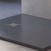 Душевой поддон из искусственного камня RGW Stone Tray (Стоун Трей) ST-G 100х80 16152810-002 цвет Графит-5
